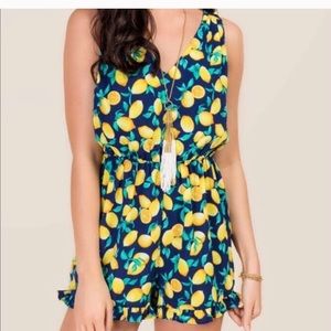 Lemon Romper from Francesca’s